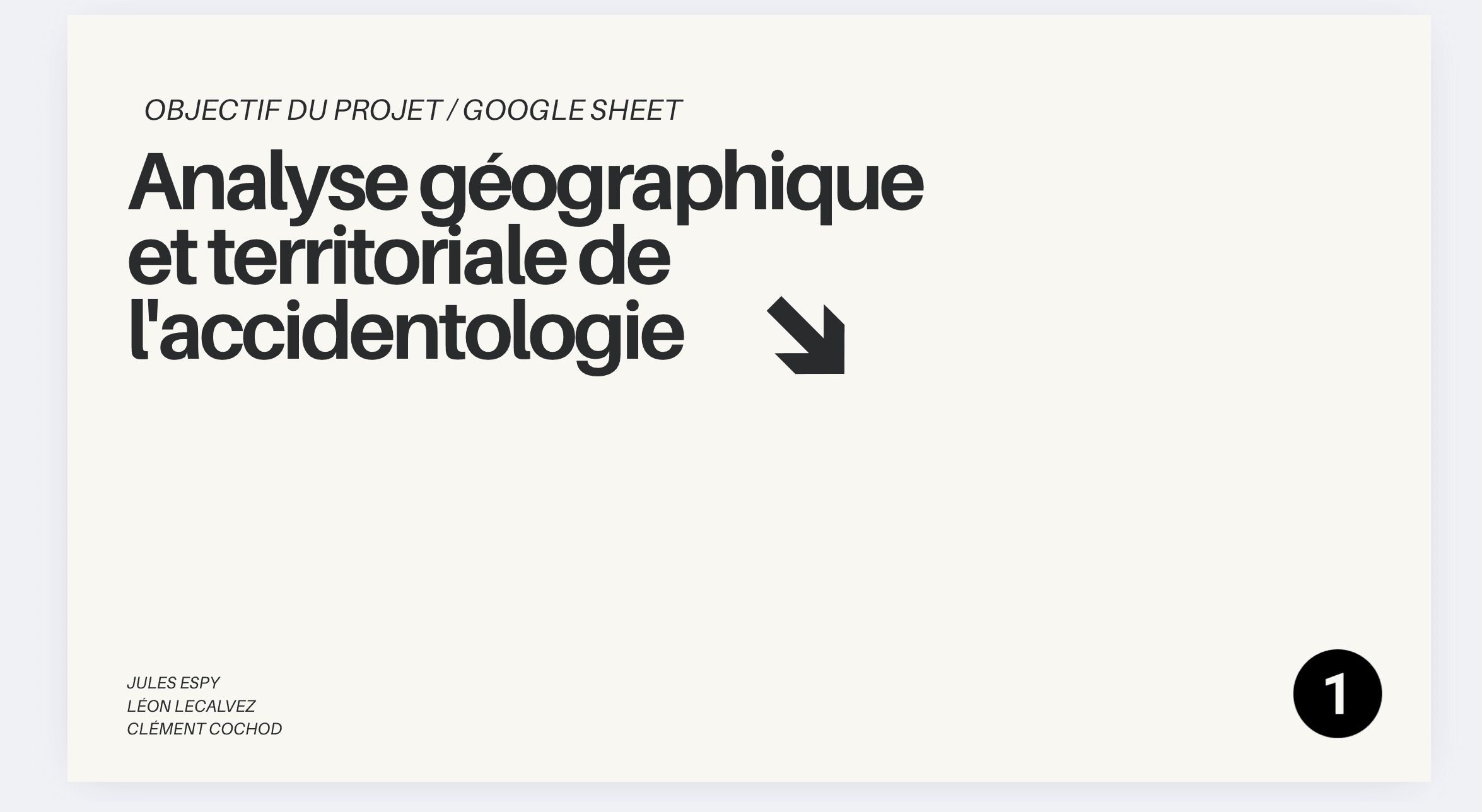 Analyse Accidentologie